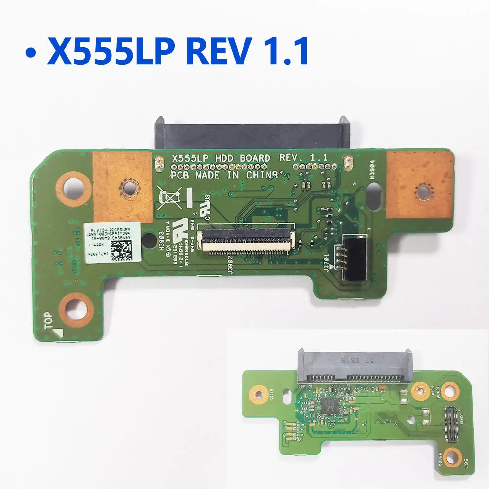 For ASUS X555 X555L X555LD X555LP X555UJ VM590L Y583L W509L W519 F555L A555 X555S Laptop SATA HDD SSD hard drive interface board ASUS laptop repair parts
