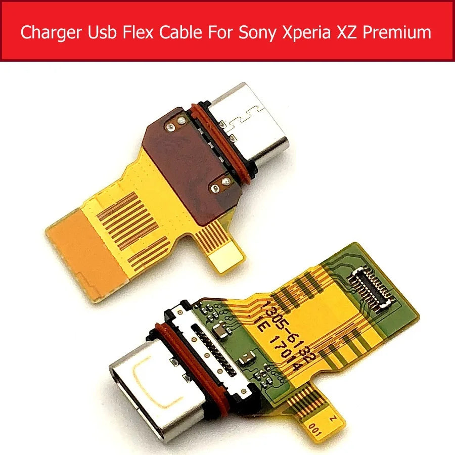 USB Charging Port Board For Sony Xperia XZ/ XZS/XZ Premium XZ1/XZ1 Compact mini Charger Dock Socket Connector Module Flex Cable Sony phone repair parts