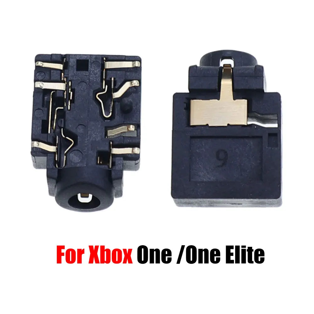 For Xbox One Elite Series X S Controller 3.5mm Headset Plug Headphone Jack Socket For PS4 Pro Slim  PSP1000 Earphone Jack Repair Game console repair parts