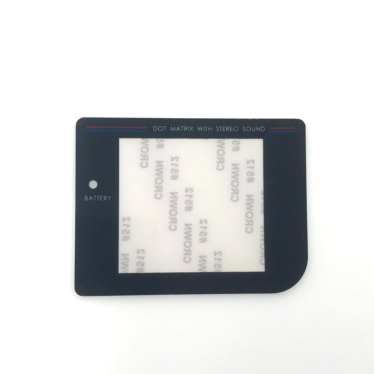 10PCS Glass Screen Lens For GB Glass Plastic With Adhensive DMG-01 Lens Cover For GameBoy Plastic Lens Game console repair parts