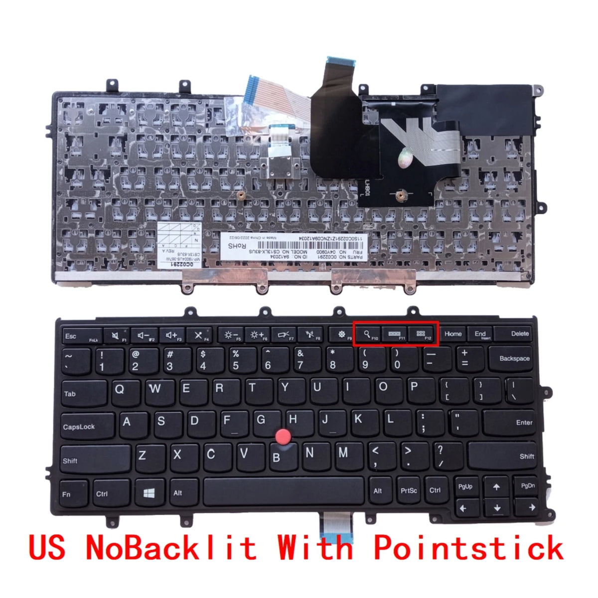 US Russian Spanish Arab Brazil Portuguese Backlit Keyboard For Lenovo Thinkpad X230S X240 X240S X250 X240I X230S X250 X260S X260 Lenovo laptop repair parts