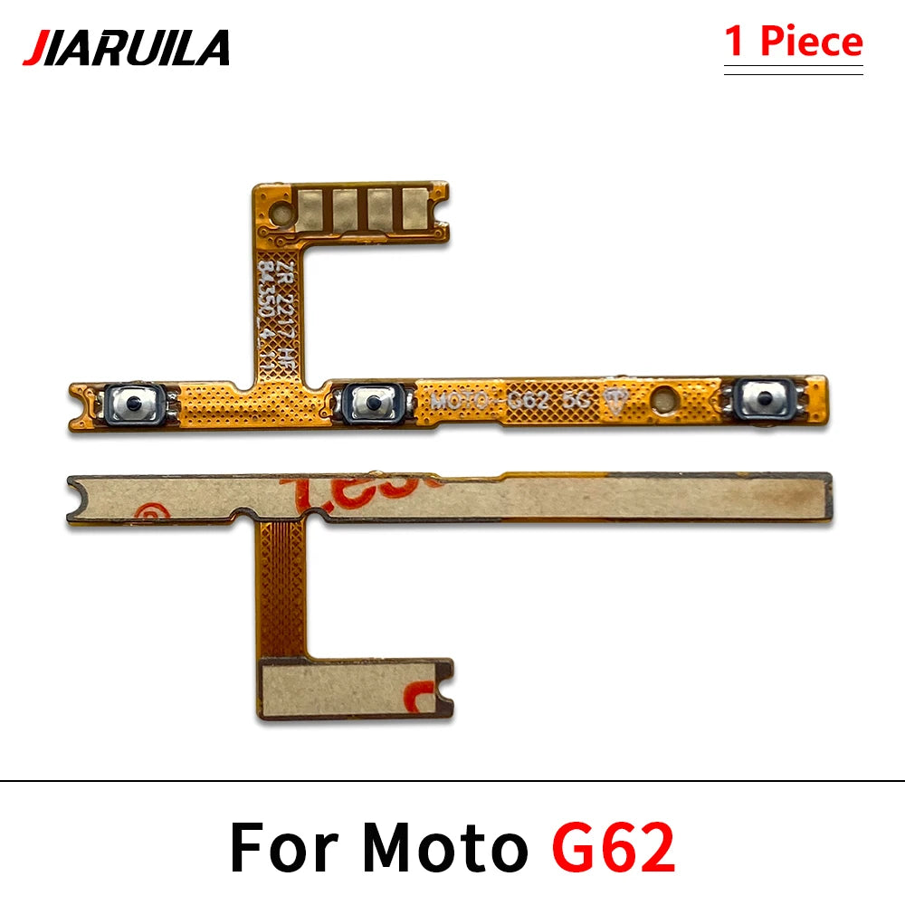 New Power On Off Volume Key Button Flex Cable For Motorola Moto G22 G32 G52 G62 G72 G82 G13 G23 G53 G73 G04 G14 G34 G54 G84 G42 Motorola phone repair parts
