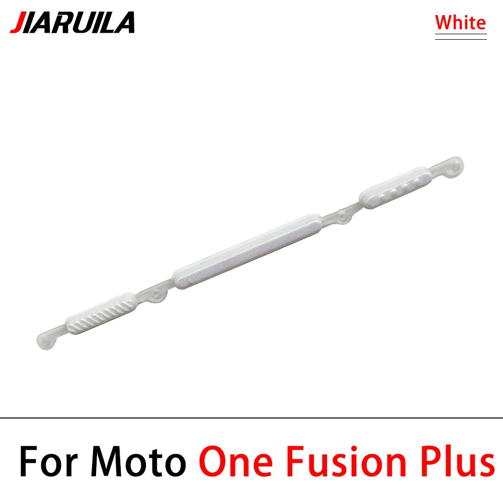 10Pcs, New For Motorola Moto One Action Vision Hyper Macro Fusion Plus Power Volume Side Button Key Replacement Parts Motorola phone repair parts