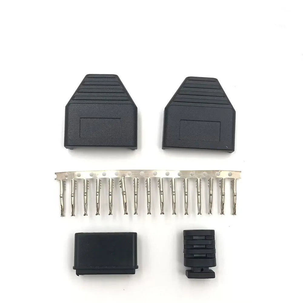 2Sets 15Pin Controller Port Connector For SNK /FC For NEOGEO /CD Controller Plug Repair Parts Game console repair parts