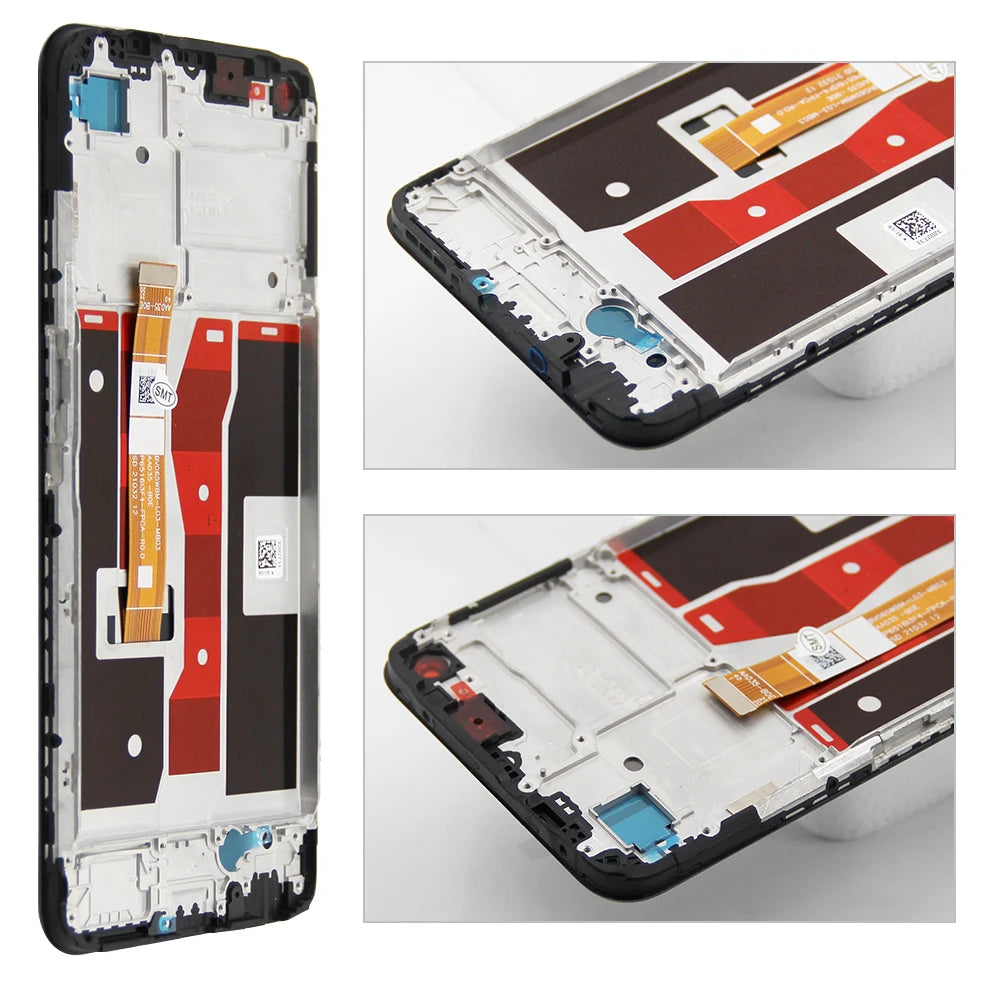 6.51" Screen Assembly for Oppo A54 CPH2239 Lcd Display Digital Touch Screen with Frame for OPPO A54 Screen Replacement OPPO phone repair parts
