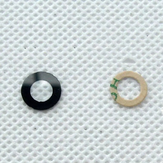 7.5 MM Optics glass lens for sony Xperia Z1 Z2 Z3 compact L39H L55T L50W back camera lens glass with sticker replacement parts Sony phone repair parts