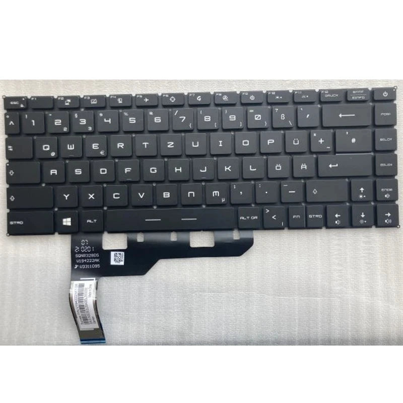 RU/US/SP/GR Keyboard For MSI Prestige 14 P14 Modern 14 15 GS66 GE66 GP66 P40 MS-14D3 MS-14D2 MS-14D1 With Per-Key RGB Backlight MSI laptop repair parts