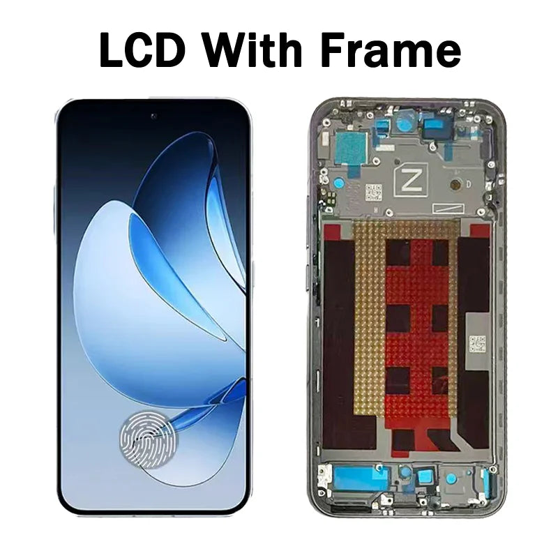 6.59"AMOLED For Oppo Reno13 5G CPH2689 LCD Display Screen Touch Digitizer Assembly For Oppo Reno 13 5G PKM110 Display Oppo phone repair parts Realme phone repair parts