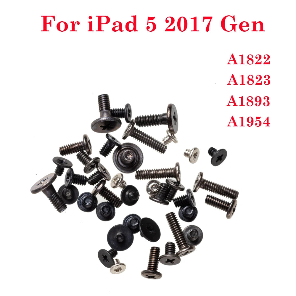 Inner Accessories Bottom Bolt Full Screw Set For iPad 2 3 4 5 6 7 8 9 10 5th 6th 7th 8th 9th 2017 2018 2019 2020 2021 Air 1 2 iPad tablet repair parts
