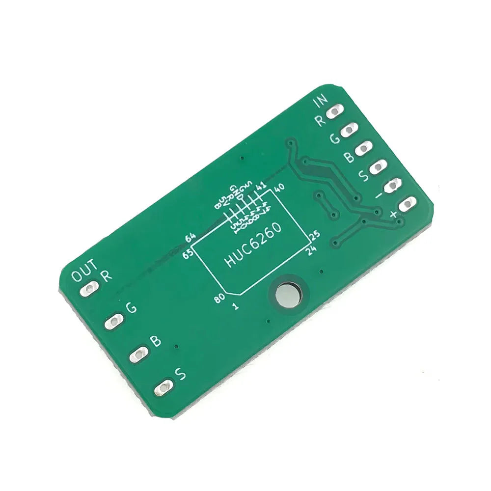 For PC Engine Video Amplifier Board For PCE TurboGrafx-16 THS7374 RGB Amplifier Module Game console repair parts