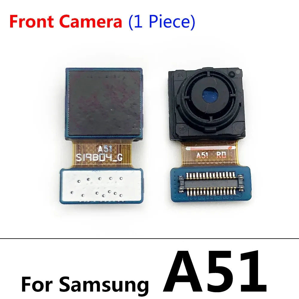New Front Camera Module For Samsung A11 A21S A31 A41 A71 A10s A20s A50s Main Rear Back Camera Flex Cable Replacement Parts Samsung phone repair parts
