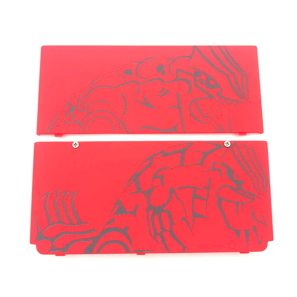 Black White Replacement Plastic Housing Top Bottom Front Back Faceplate Cover Shell Case For New 3DS 2015 Version Console Game console repair parts