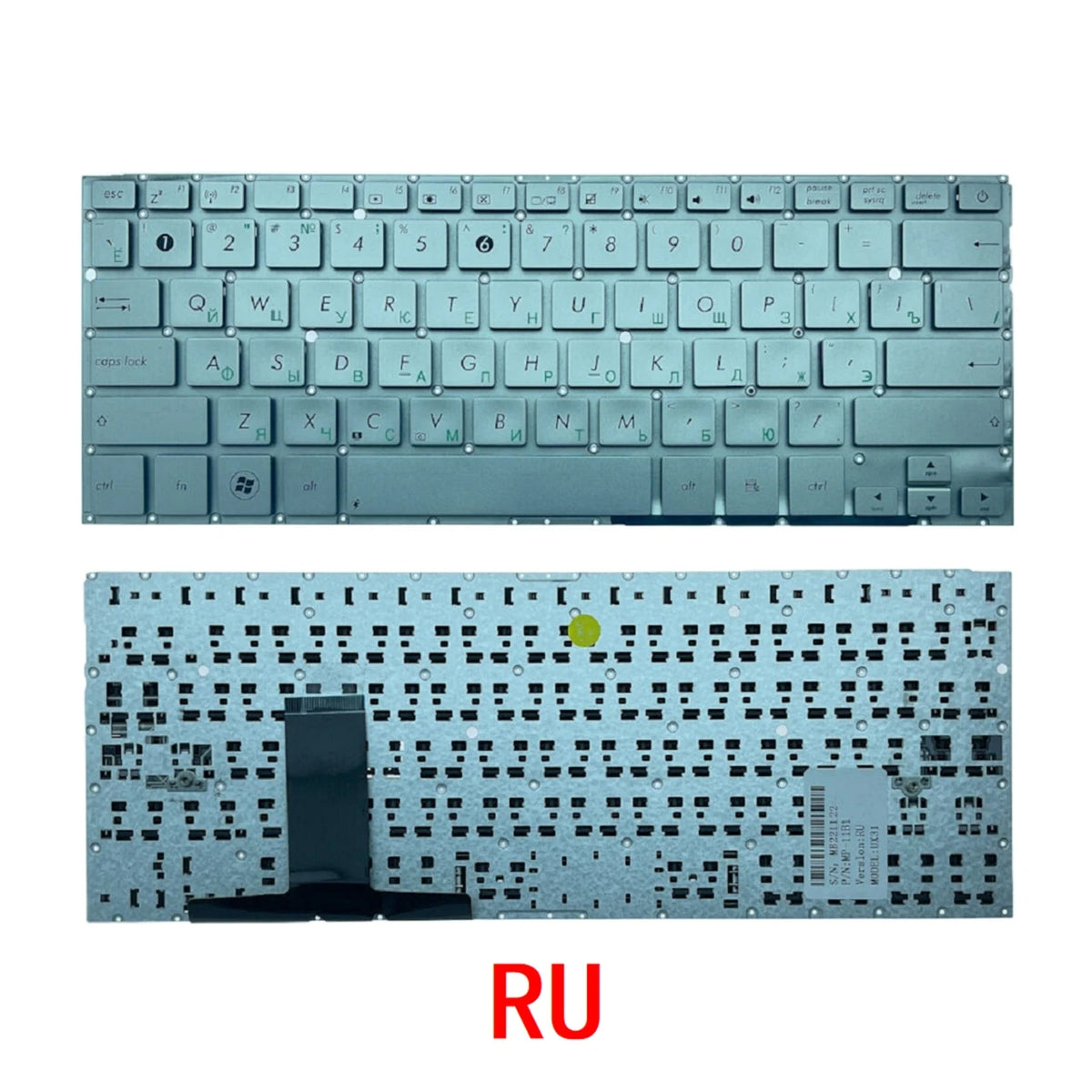 New US Russian Laptop Keyboard For ASUS UX31 UX31A UX31LA UX31E Notebook PC Replacement  ASUS laptop repair parts