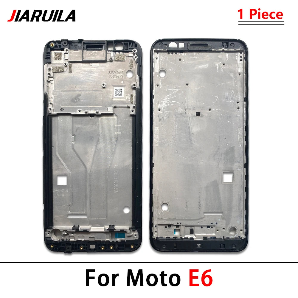 Front Housing LCD Display Bezel Middle Frame For Motorola Moto E13 E20 E22 E32 E32s E40 E6 E6s E7 Play Plus Power Motorola phone repair parts