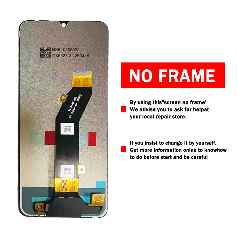 6.9"IPS LCD For ZTE nubia V80 Max Display Screen For ZTE Blade V80 Max LCD Display Touch Screen Digitizer Assembly ZTE phone repair parts