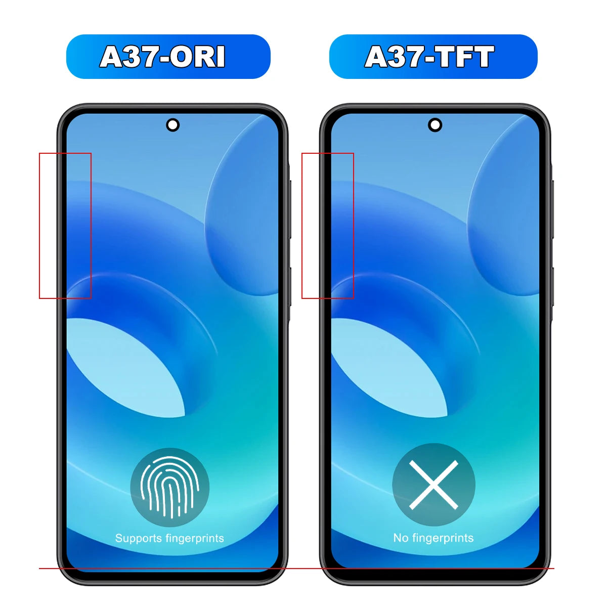 A37 Display For Samsung A37 5G SM-A376E A376B LCD Display Touch Screen Digitizer For Samsung A37 Replacement Parts Samsung phone repair parts