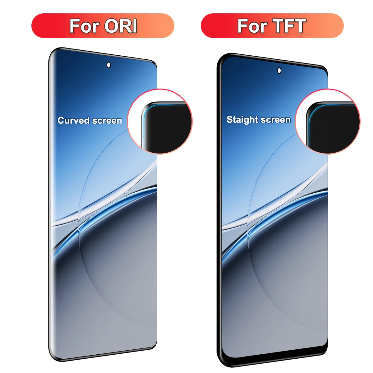 For Huawei For Honor 90 LCD Display REA-AN00, REA-NX9 Touch Screen With Touch Screen Replacement Parts 100% Tested Honor phone repair parts