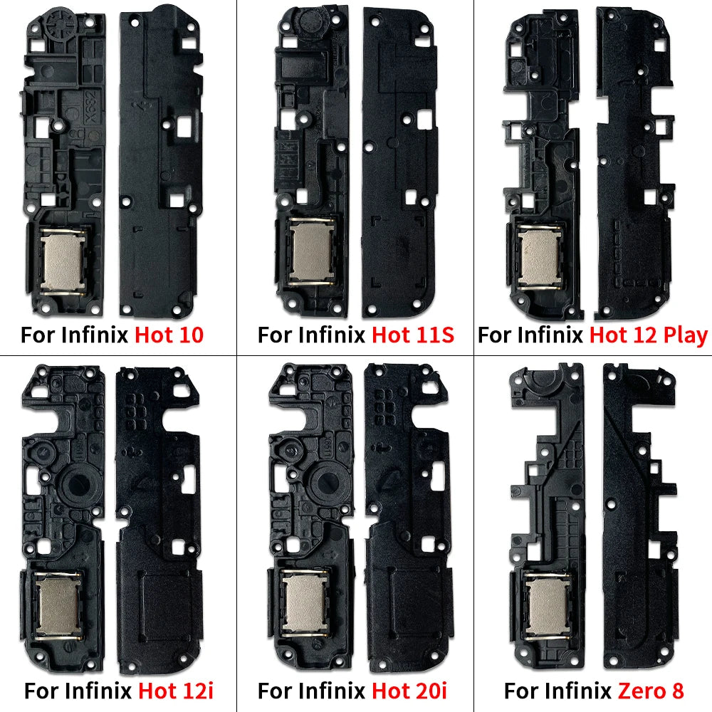 10Pcs, Loud Speaker Buzzer Ringer Loudspeaker Flex Cable For infinix Hot 10 10i 11 11s 12 12i 20 20i 30 30i 40i 50 Play Lite Pro  infinix phone repair parts