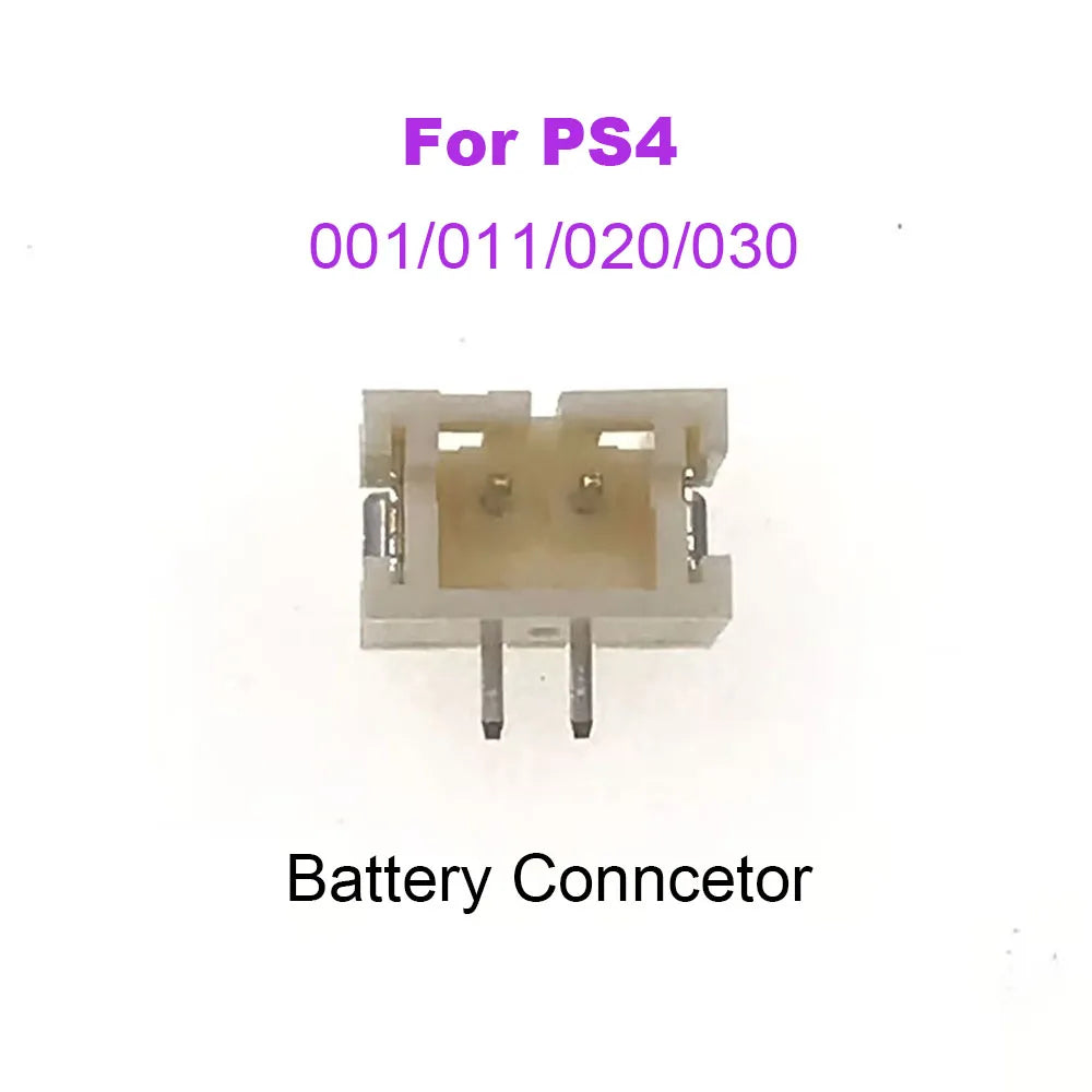 2Pcs For PS4 PS5 Handle Charging Battery Contact Connector L2 R2 Ribbon Contact Clip Socket JDM-001 011 030 040 050 BDM-010 Game console repair parts