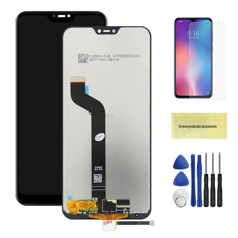 5.84" for Xiaomi Mi A2 Lite M1805D1SG Lcd Display Digital Touch Screen with Frame Assembly for Redmi 6 Pro Replacement Screen Xiaomi phone repair parts