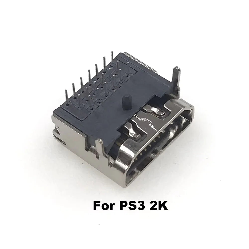 1-10pcs For PS3 Slim 3K 4K for PS4 Pro PS5 HDMI-compatible Port Socket For Xbox One Series X S XBOX 360 HDMI Interface Game console repair parts