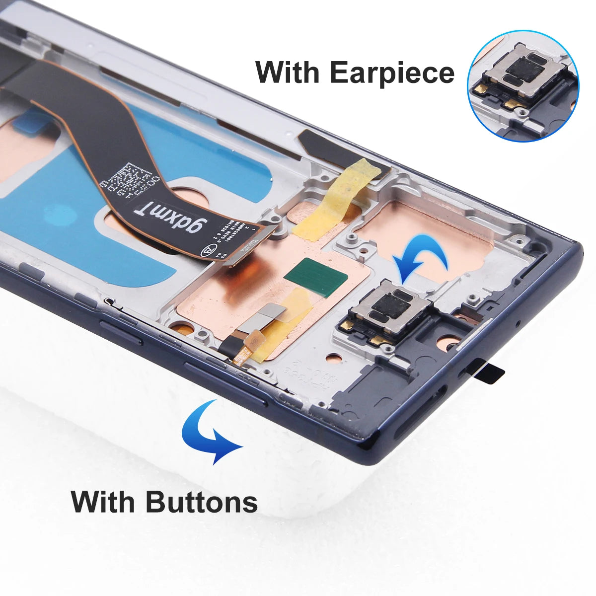 Note10 N970F N970F/DS Screen for Samsung Galaxy Note 10 LCD Display with Frame Display Digitizer Assembly Replacement Parts Samsung phone repair parts