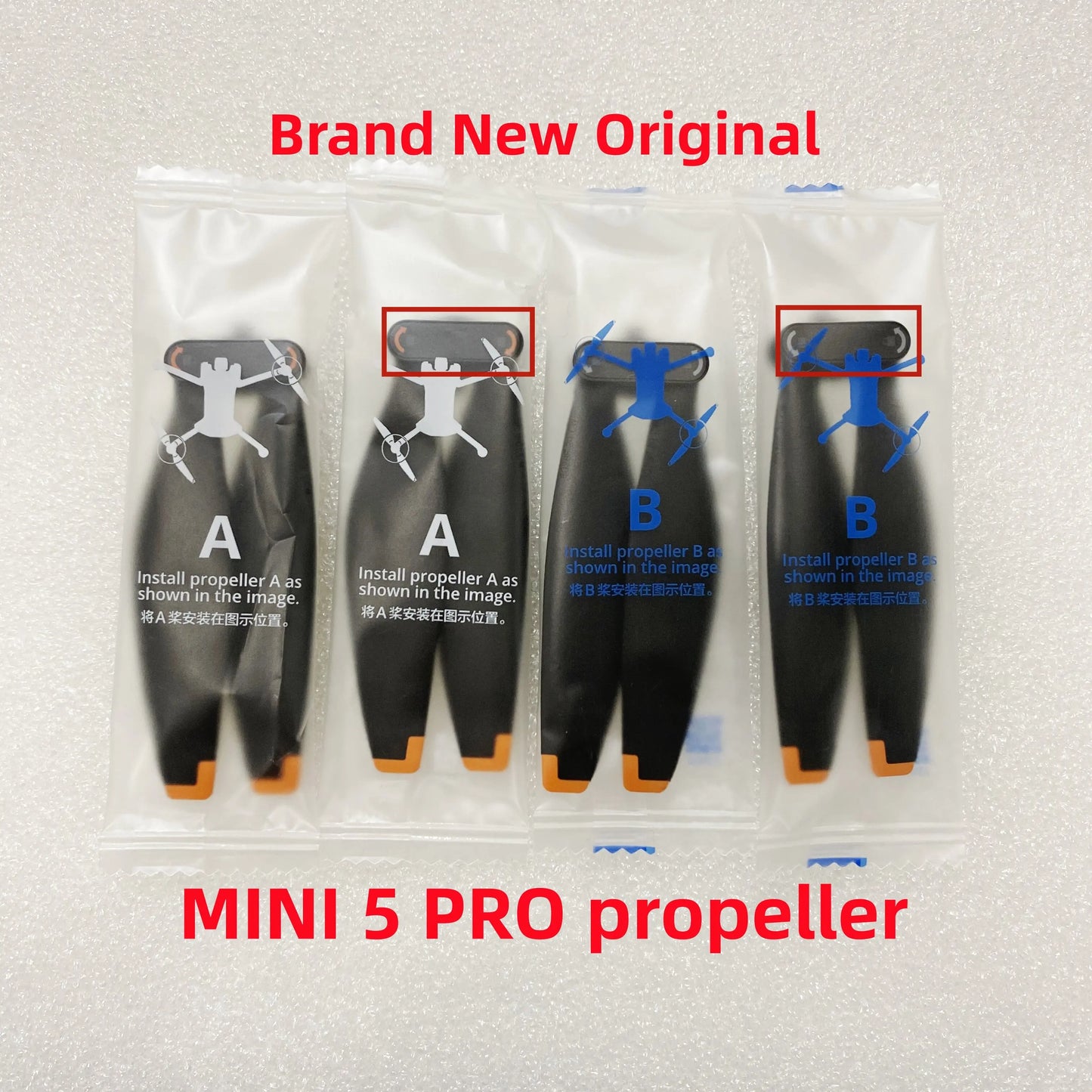 New Original Propeller Blade For DJI Mini 5Pro Repair Parts Replacement Quick Release Folding Wings Accessory For Mini5Pro DJI repair parts