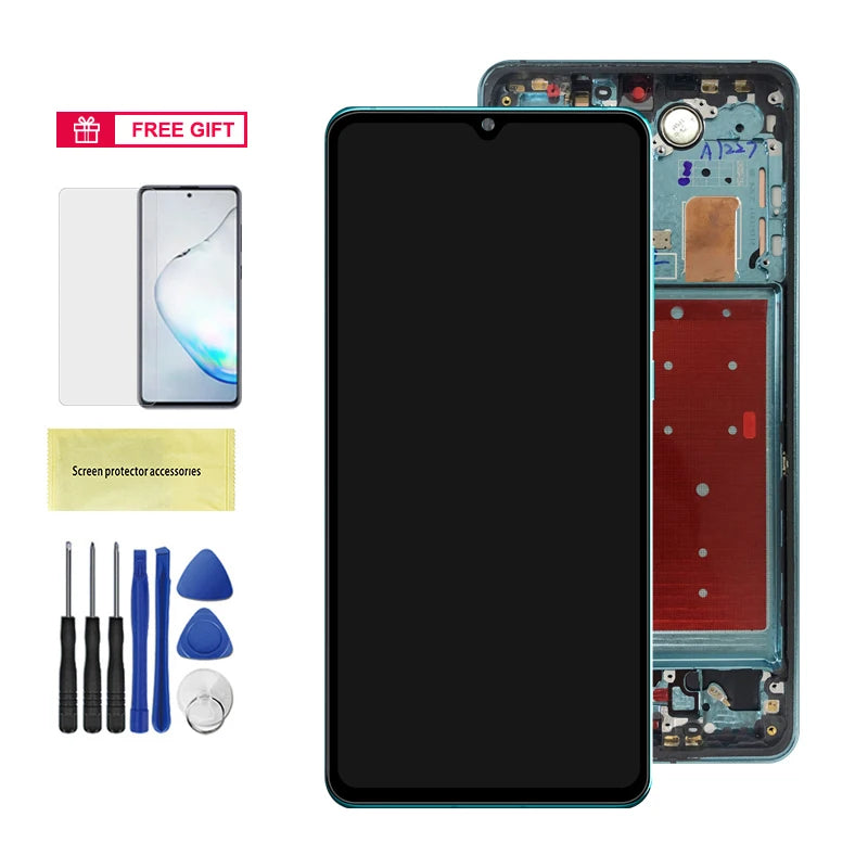 P30 Pro Screen Replacement, for Huawei P30 Pro VOG-L29 VOG-L09 Lcd Display Digital Touch Screen With Frame Assembly HUAWEI phone repair parts