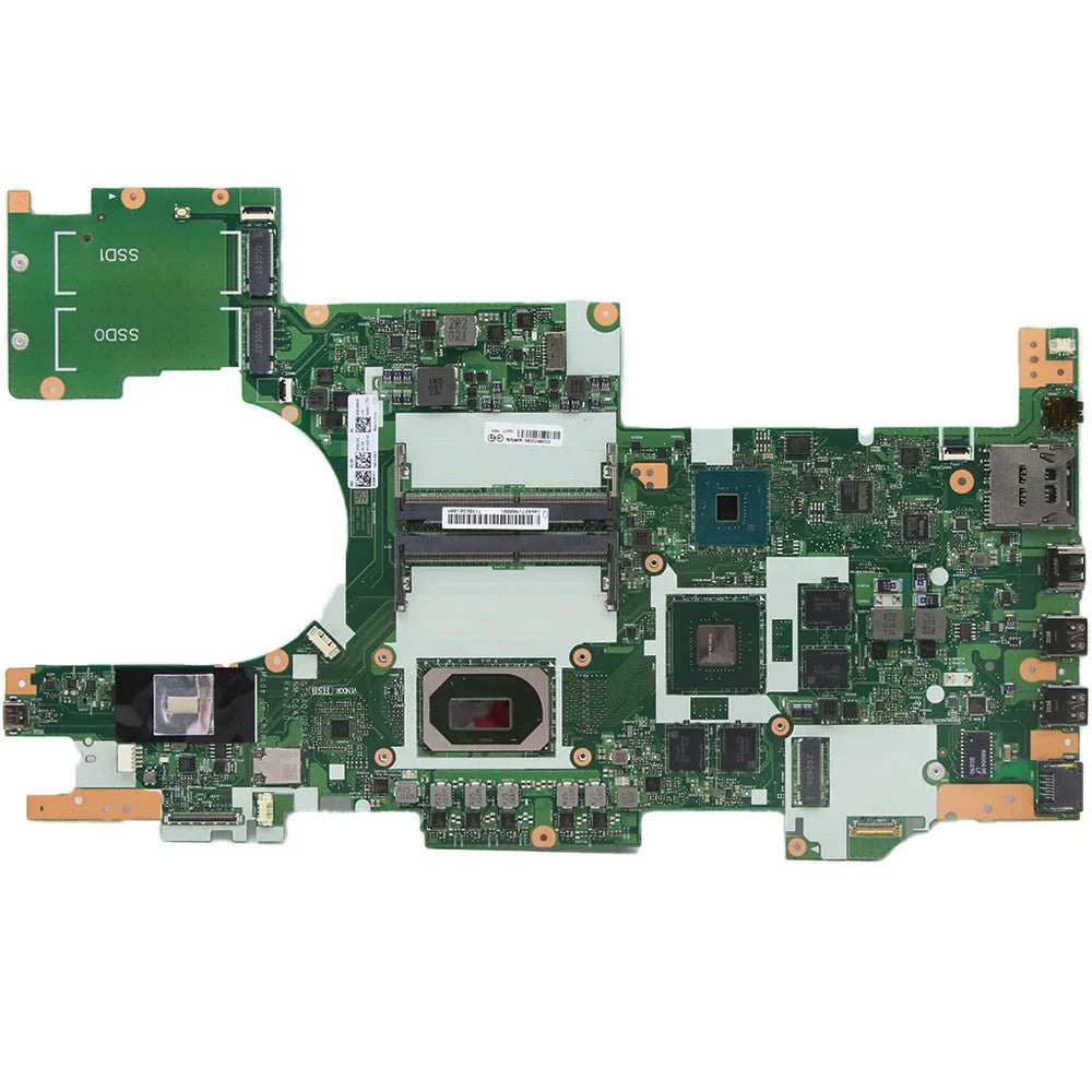 Laptop Motherboard NM-C641 For Lenovo ThinkPad P15v Gen 1 With CPU i5-10300H I7-10750H GPU P620 4G FRU 5B20Z48053 5B20Z48033 Lenovo laptop repair parts