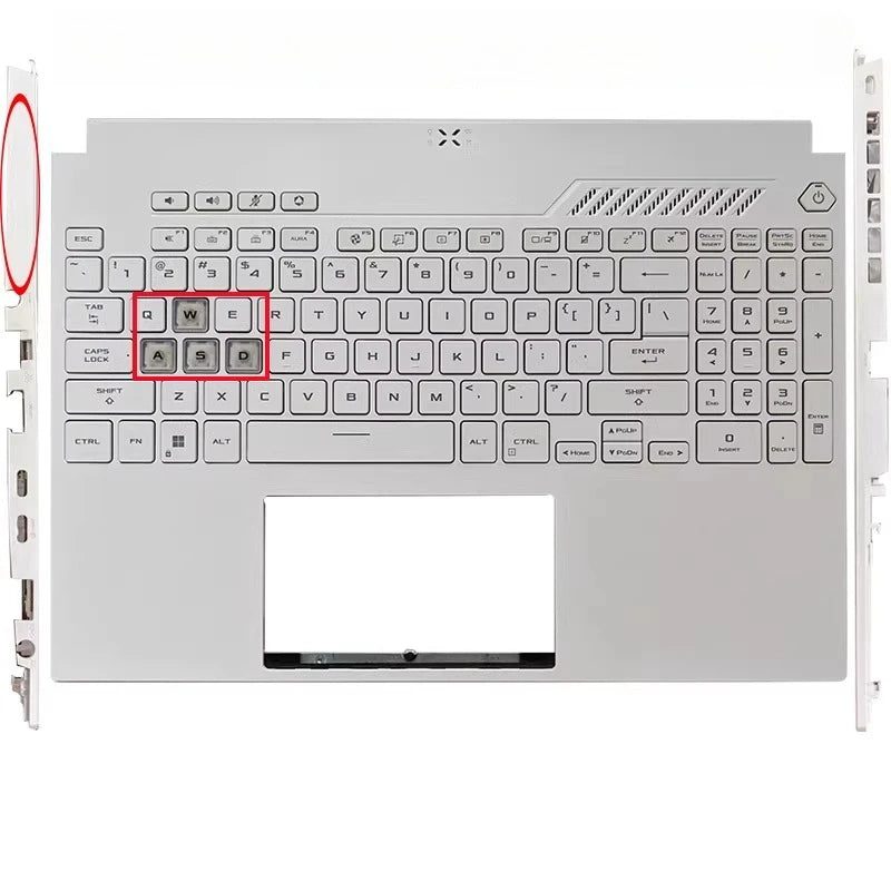 Upper case keyboard For Asus TUF3 4 air FA507 FX517 FX507 F15 topcase palmrest keybooard  C sehll Asus laptop repair parts