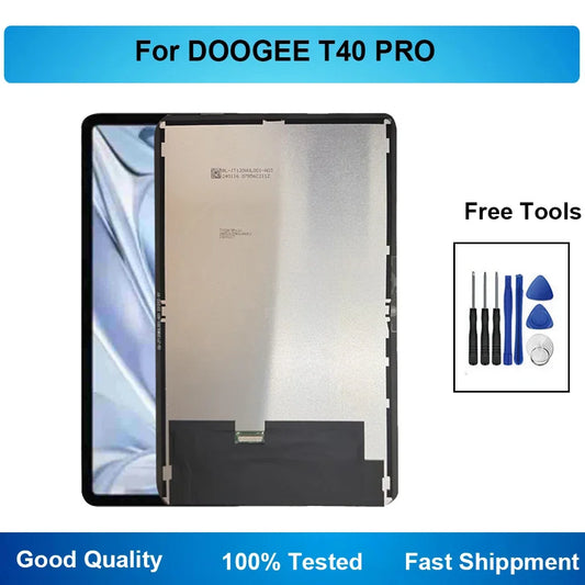 12 Inch For DOOGEE T40 Pro LCD Display Touch Screen Digitizer Assembly Replacement Tools Tablet repair parts