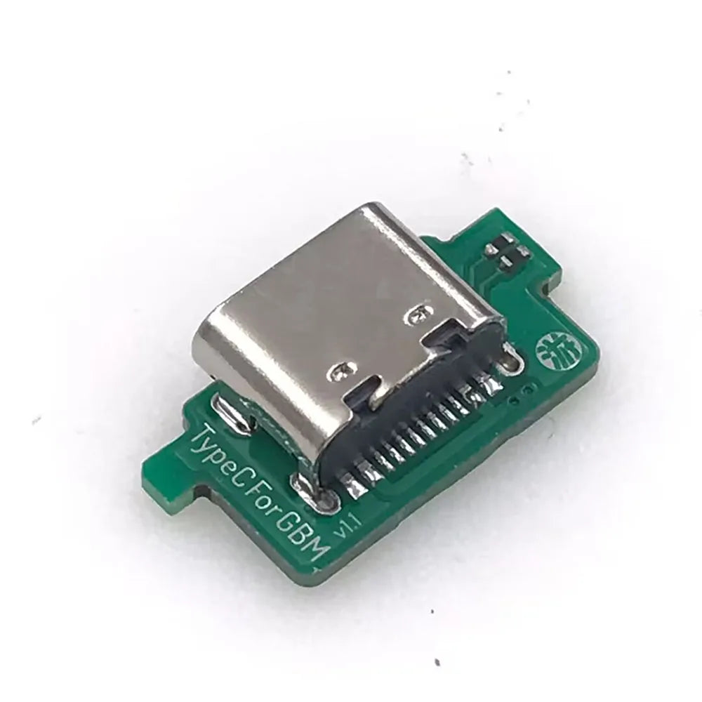 1-10set DIY For Nintendo GBM Charging Port Replacement Convert to USB-C Mod USB Type C Charging Socket Game console repair parts