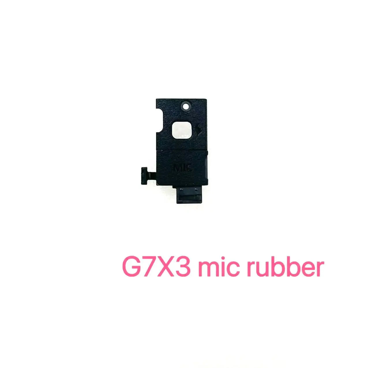 New Mic Rubber for Canon G7X3 G7X Mark III Camera Body MIC Rubber Parts  Digital Camera repair parts