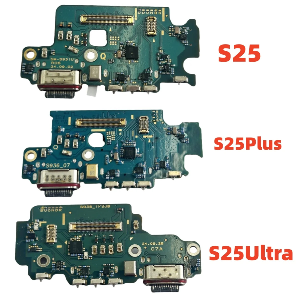 Charging Dock USB Port Connector Flex Cable for Samsung S25 Plus S931B S936B S938B S931U S936U S25 Ultra S731B Samsung phone repair parts