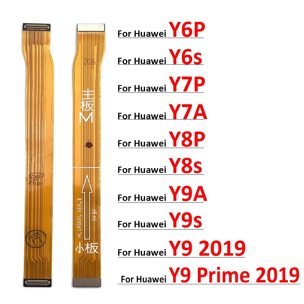 New Main Board Motherboard Connector Board Flex Cable For Huawei Y6P Y6s Y7A Y7P Y8P Y8s Y9A Y9s Y6 Y9 Prime 2019 Huawei phone repair parts