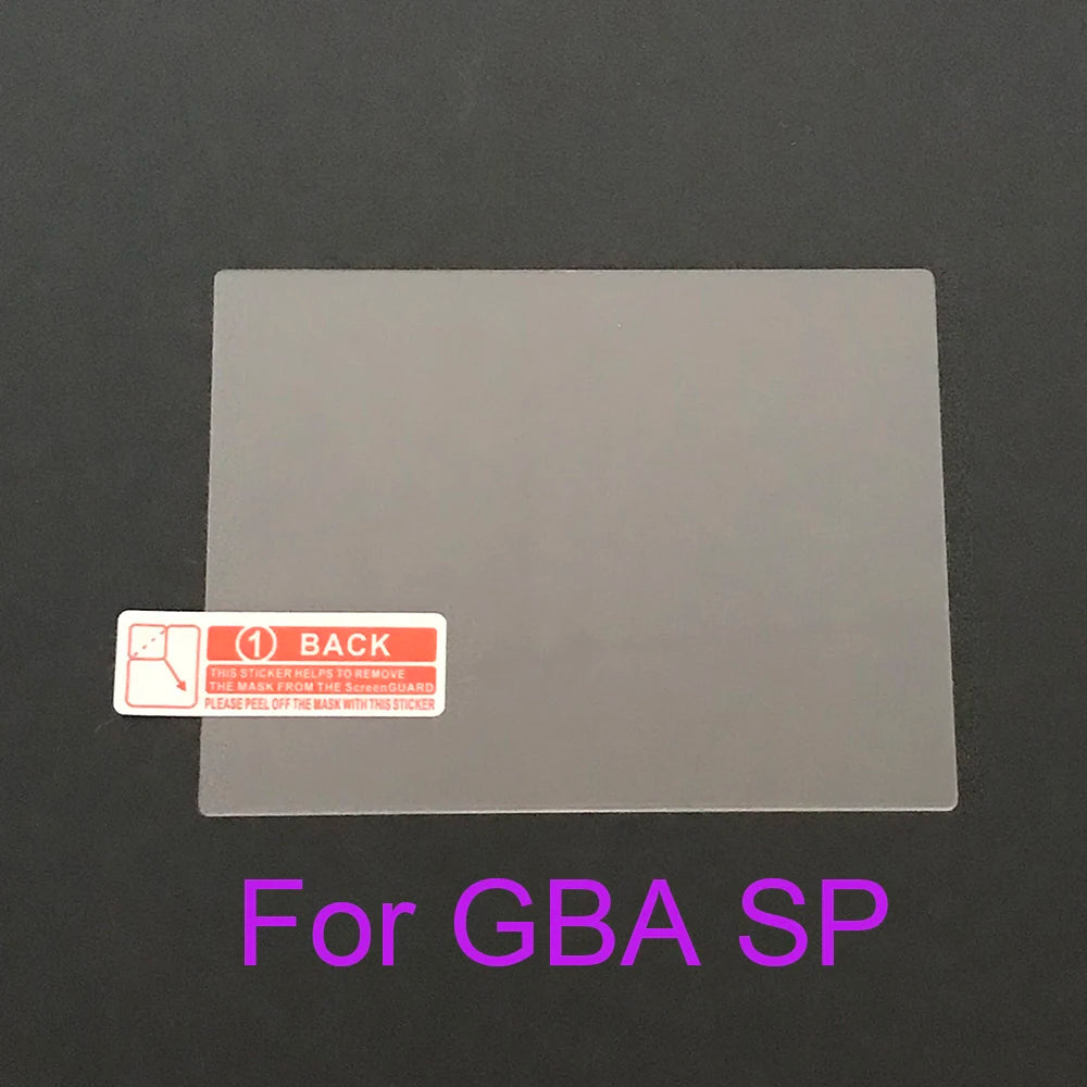 1-5PCS For LCD Screen Glass Protector Protective Film For GBA SP GBC GB GBP For Gameboy Advance Game Console Game console repair parts
