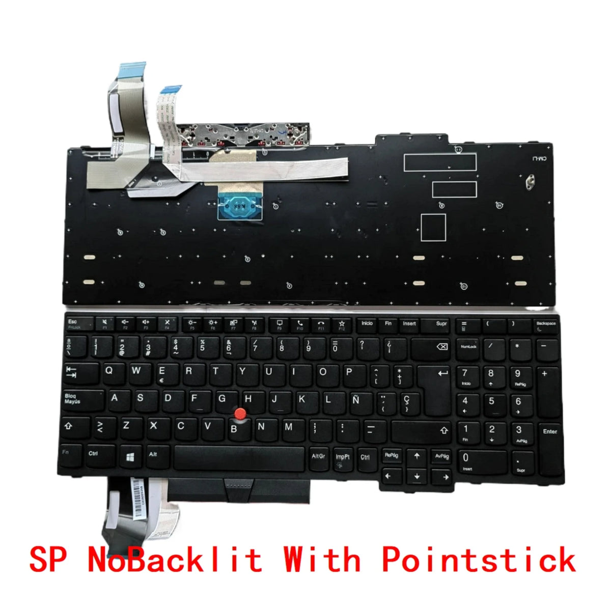 New US Spanish Brazil Language  Backlit Keyboard For Lenovo Thinkpad T15 Gen1 / P15s Gen1 Notebook PC Replacement Keyboard Lenovo laptop repair parts