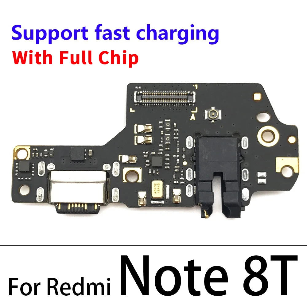 USB Charger Charging Dock Port Connector SUP board Flex Cable For Xiaomi Redmi Note 8T 9S 9 4 4X 5 5A 6 3 Pro Se 152mm  Xiaomi  Xiao mi phone repair parts