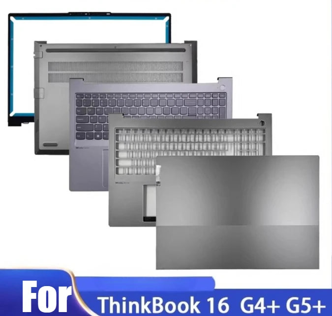 Cover Case for ThinkBook 16 G4 + G5 + IAP ARA LCD Backtop back cover bezel frame bottom cover hinge upper palmrest Shell Lenovo laptop repair parts