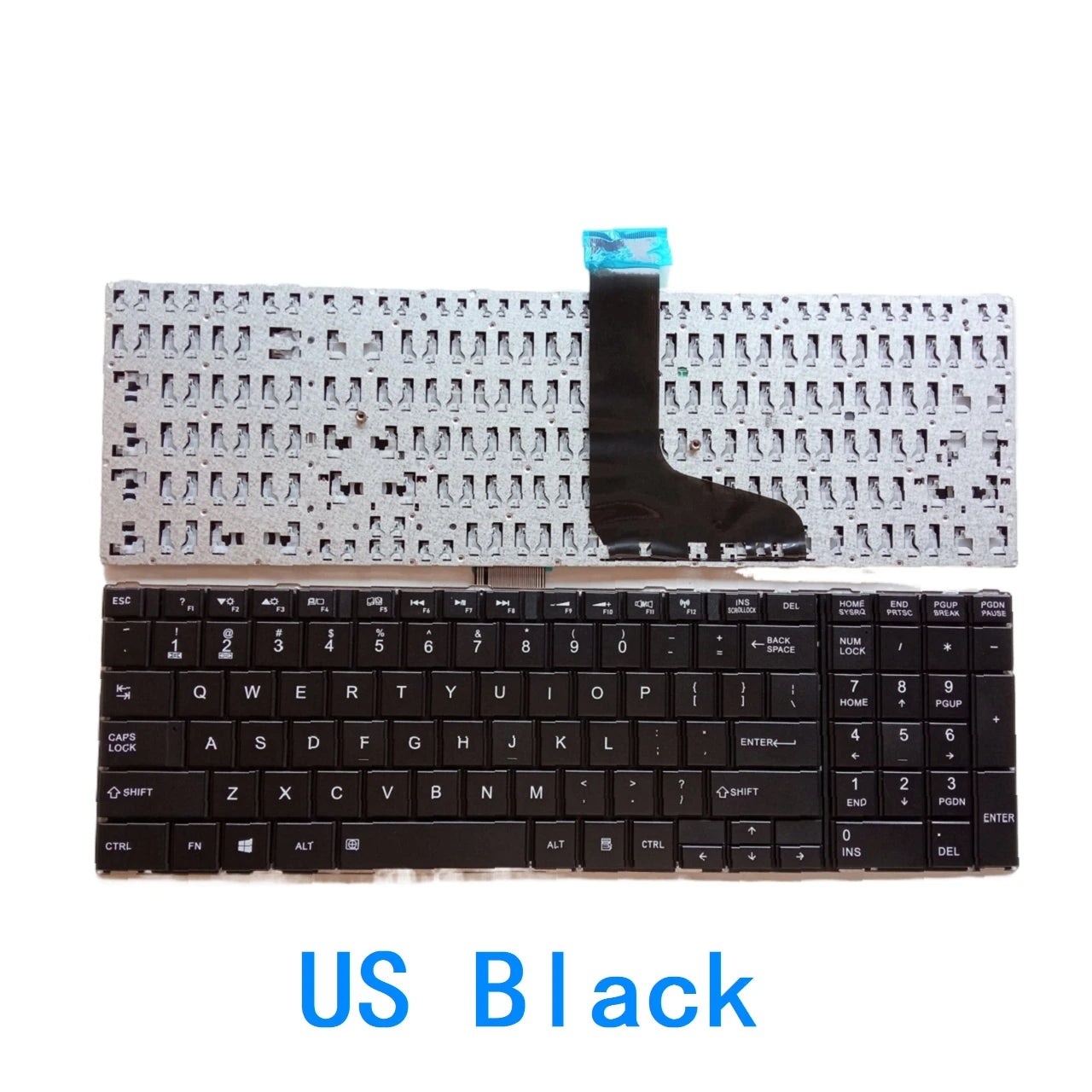 New US Russian Spanish Latin Arab Language  Keyboard For Toshiba Satellite L50-A S50 Notebook PC Replacement Keyboard
