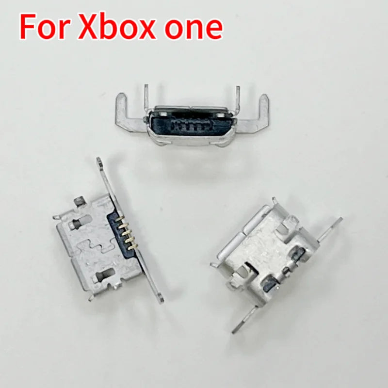 100pcs Original New for Xbox One Gamepad Controller Micro Usb Charging Socket Dock Power Port for Xboxone Joystick Game console repair parts