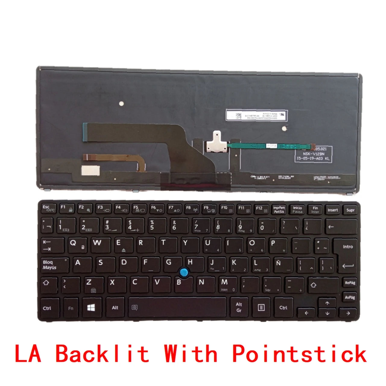 New UI Laptop Backlit Keyboard For Toshiba Portege Z20T-B Z20T-B2110 Z20T-B2112 Z20T-B2111 NSK-V12BN