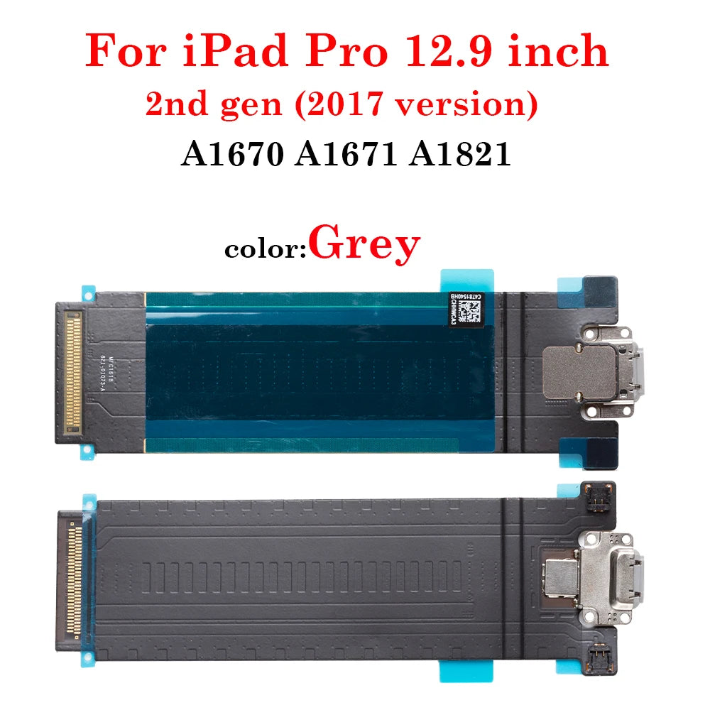 USB Charging Charger Port Dock Connector Data Flex Ribbon For iPad Pro 9.7 10.5 11 12.9  inch 1st 2nd 3rd 4th 5th Generations iPad tablet repair parts