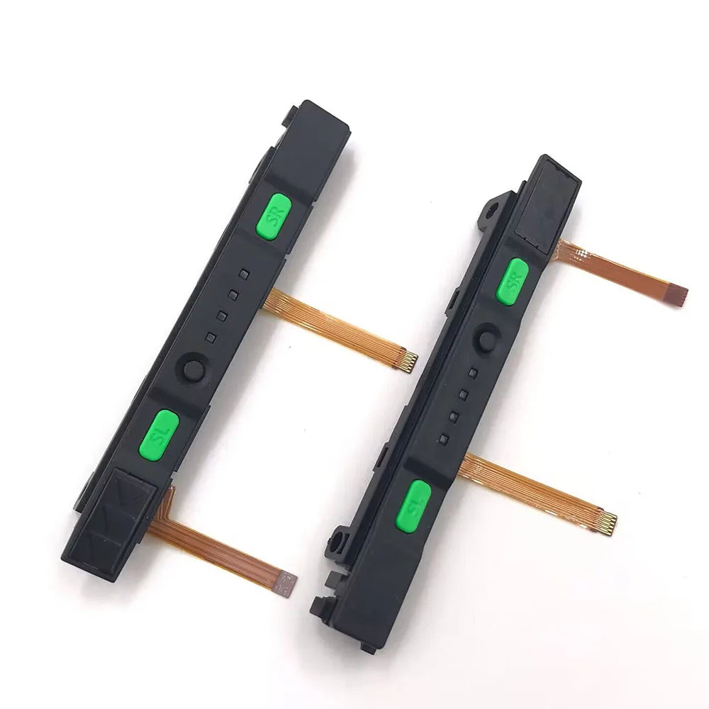 Plastic Slider For Nintendo Switch NS Joy-Con Controller Rail Assembly With Flex Cable Complete Right Left With Button Game console repair parts