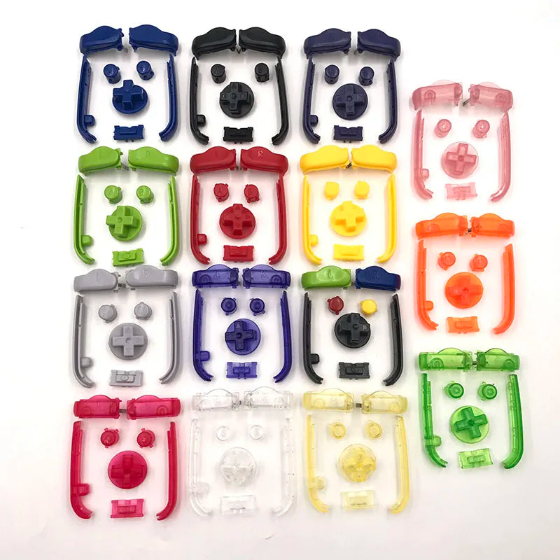 20Set Plastic For GBA Buttons A B L R Button D-Pad For Nintendo Game Boy Advance Game console repair parts