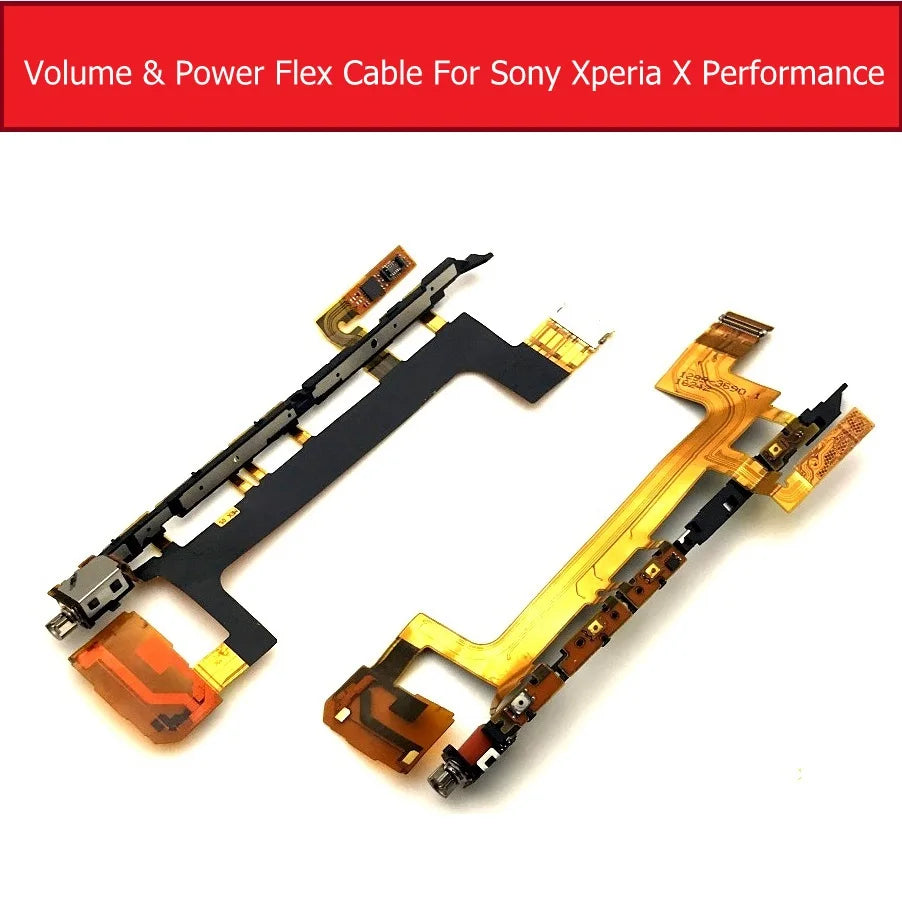Volume & Power Flex cable For Sony Xperia X/XA/X Performance/X Compact/XZ/XZS/XZ Premium Switch Button & Main Flex Ribbon Parts Sony phone repair parts