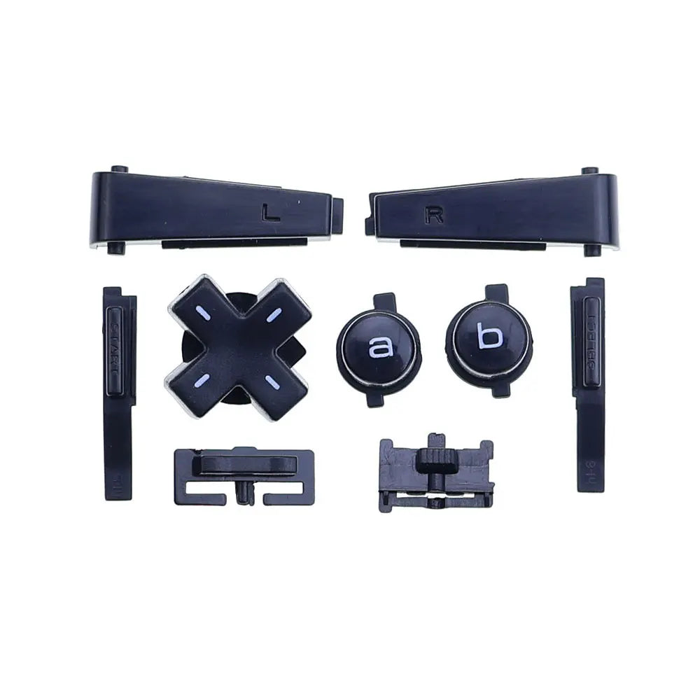 For Gameboy Micro GBM Console Left Right Keypad A B L R D-Pad Buttons Silicone Rubber Conductive Button Pads Replacement Game console repair parts