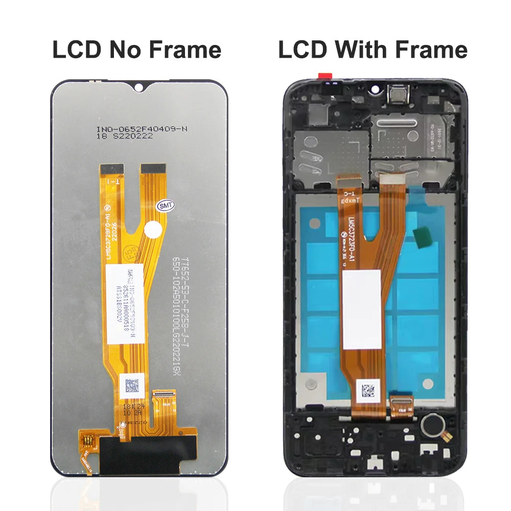 A03 Core Screen with Frame, for Samsung Galaxy A03 Core A032 A032F Lcd Display Touch Screen with Frame Assembly Replacement Samsung phone repair parts