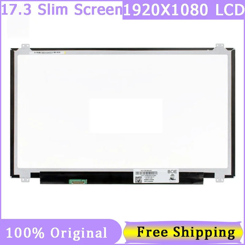 17.3 Inch Slim 30 Pin Laptop Screen NV173FHM-N41 B173HAN01.0 LTN173HL01 LP173WF4-SPF1 N173HCE-E31 1920x1080 FHD Display Panel