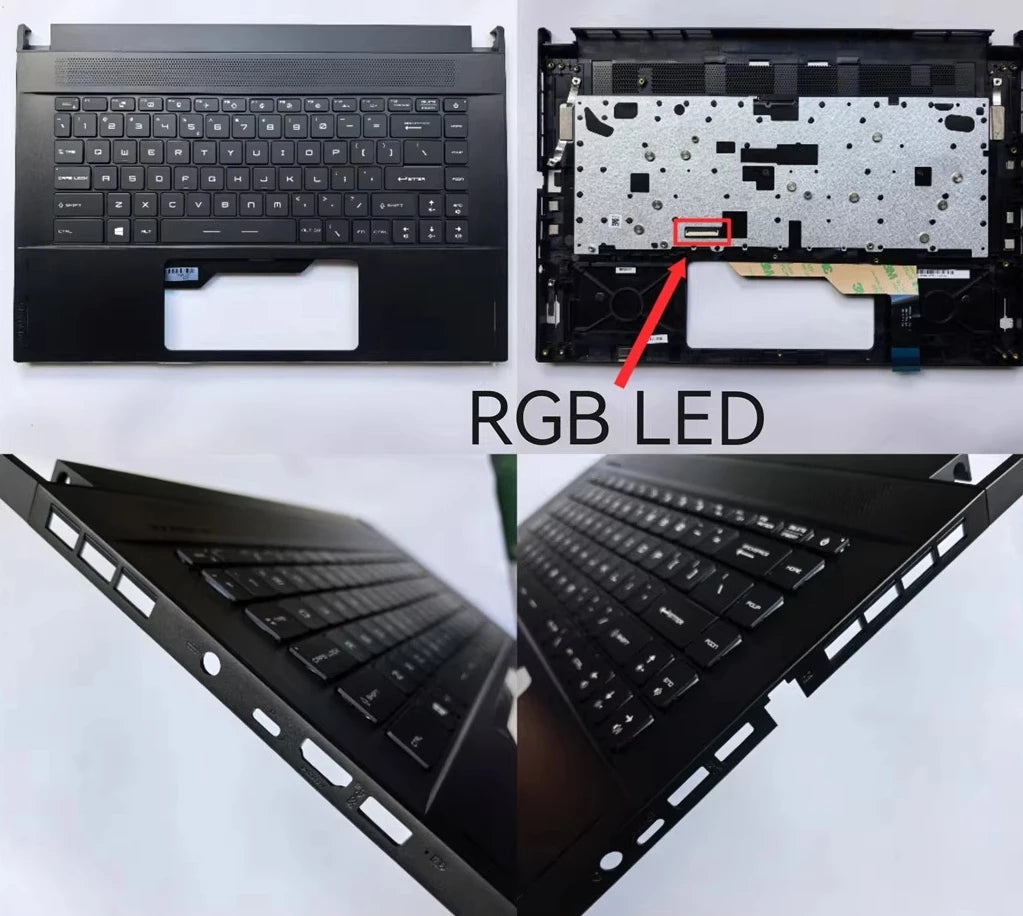 Cover case for MSI WS66 GS66 P66 MS-16V1 16V2 16V3 16V4 Lcd back housing bezel frame fan palmrest topcase bottom hinge  shell MSI laptop repair parts